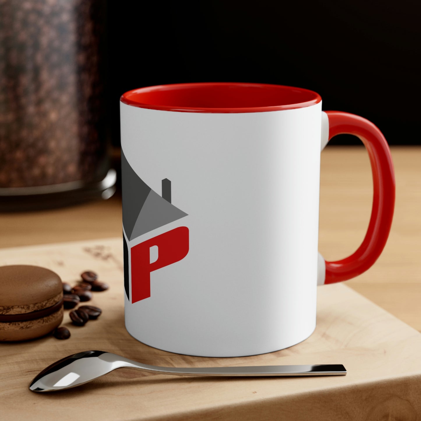 Branded Accent Coffee Mug, 11oz